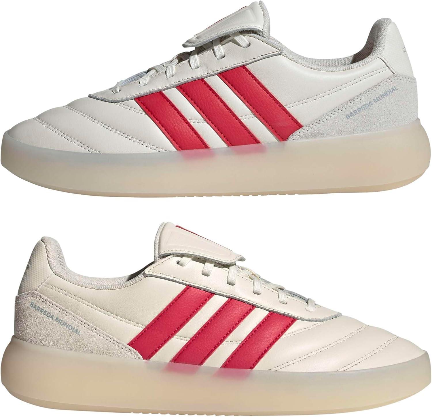 image:imageadidas Mens Barreda MundialOff WhitePure RubyOrbit Grey