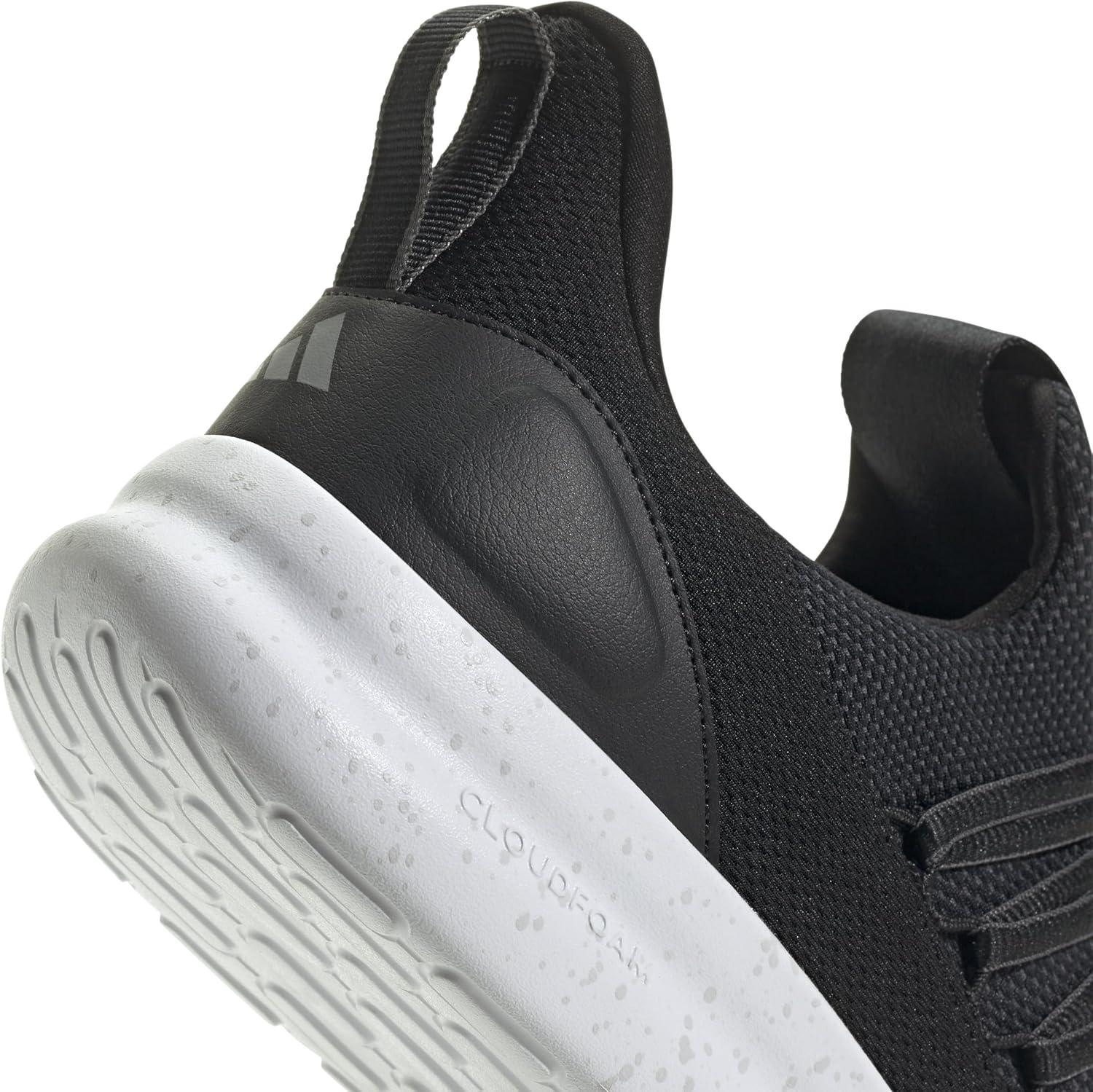 image:imageadidas Mens Lite Racer Adapt 70 Wide Slip On Sneakers Shoes Casual BlackBlackGrey