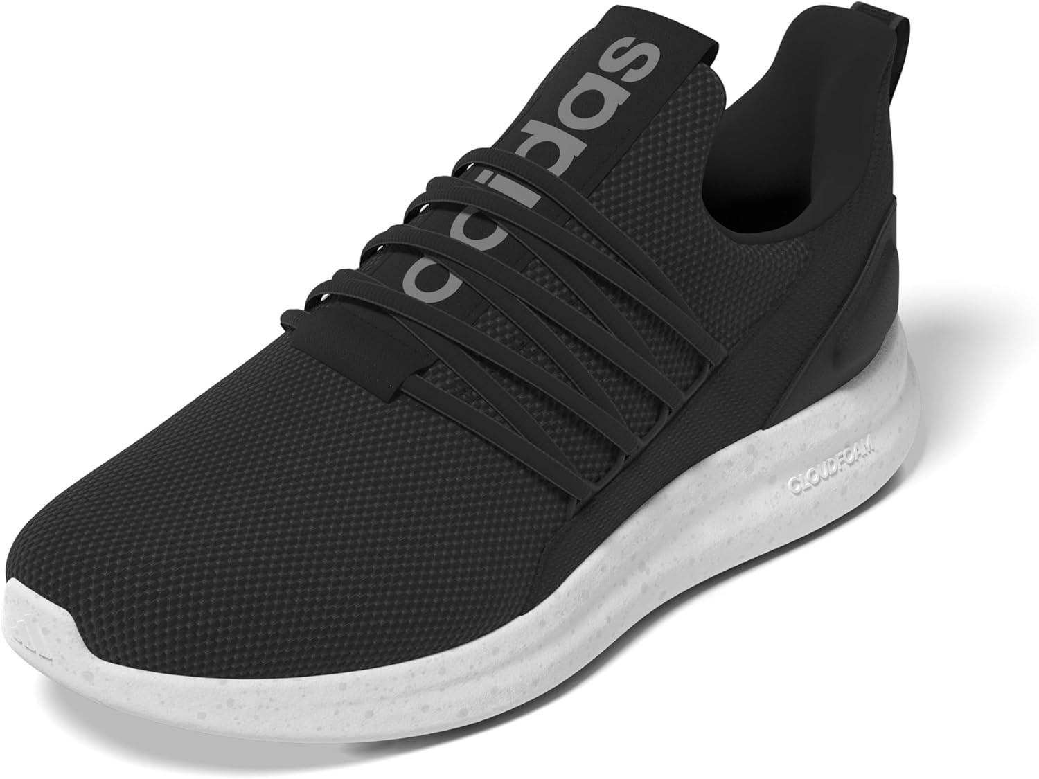 image:imageadidas Mens Lite Racer Adapt 70 Wide Slip On Sneakers Shoes Casual BlackBlackGreyGrey