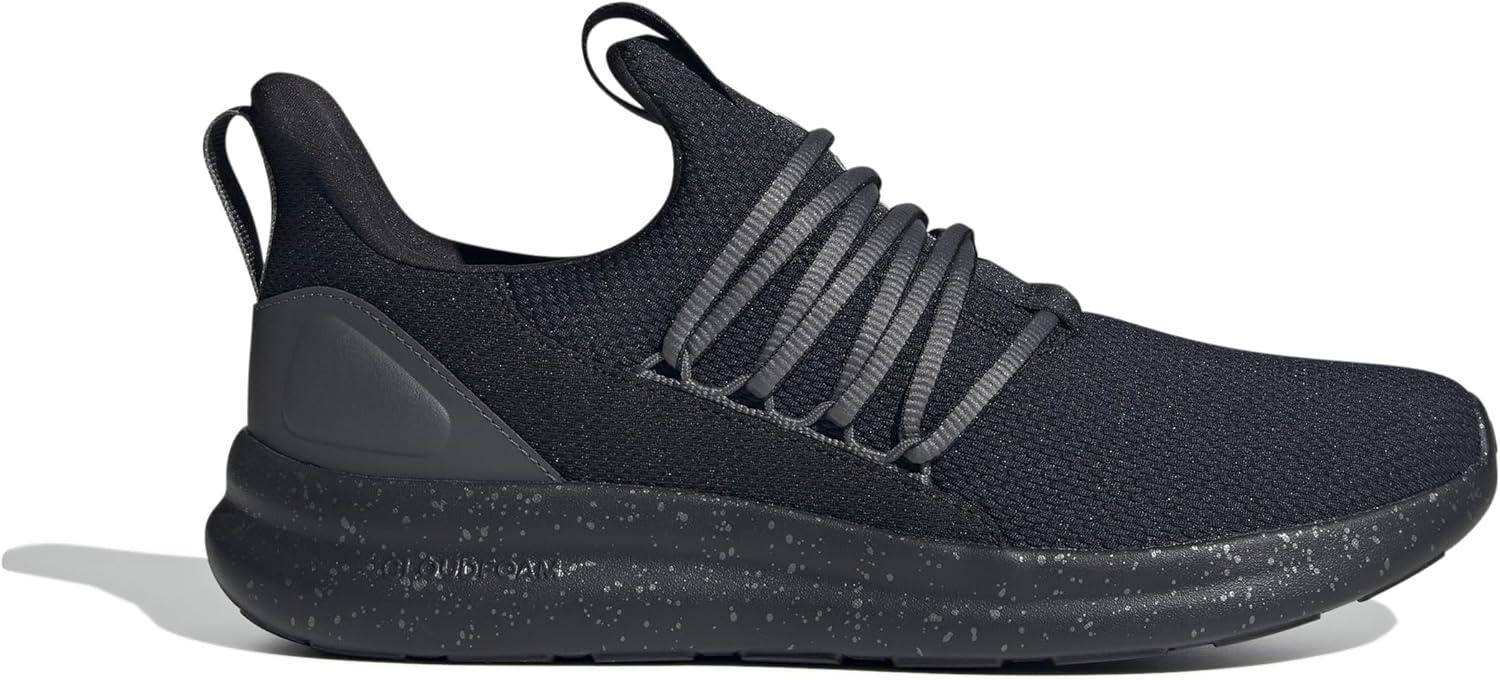 image:imageadidas Mens Lite Racer Adapt 70 Wide Slip On Sneakers Shoes Casual BlackBlackGreyIron Metallic