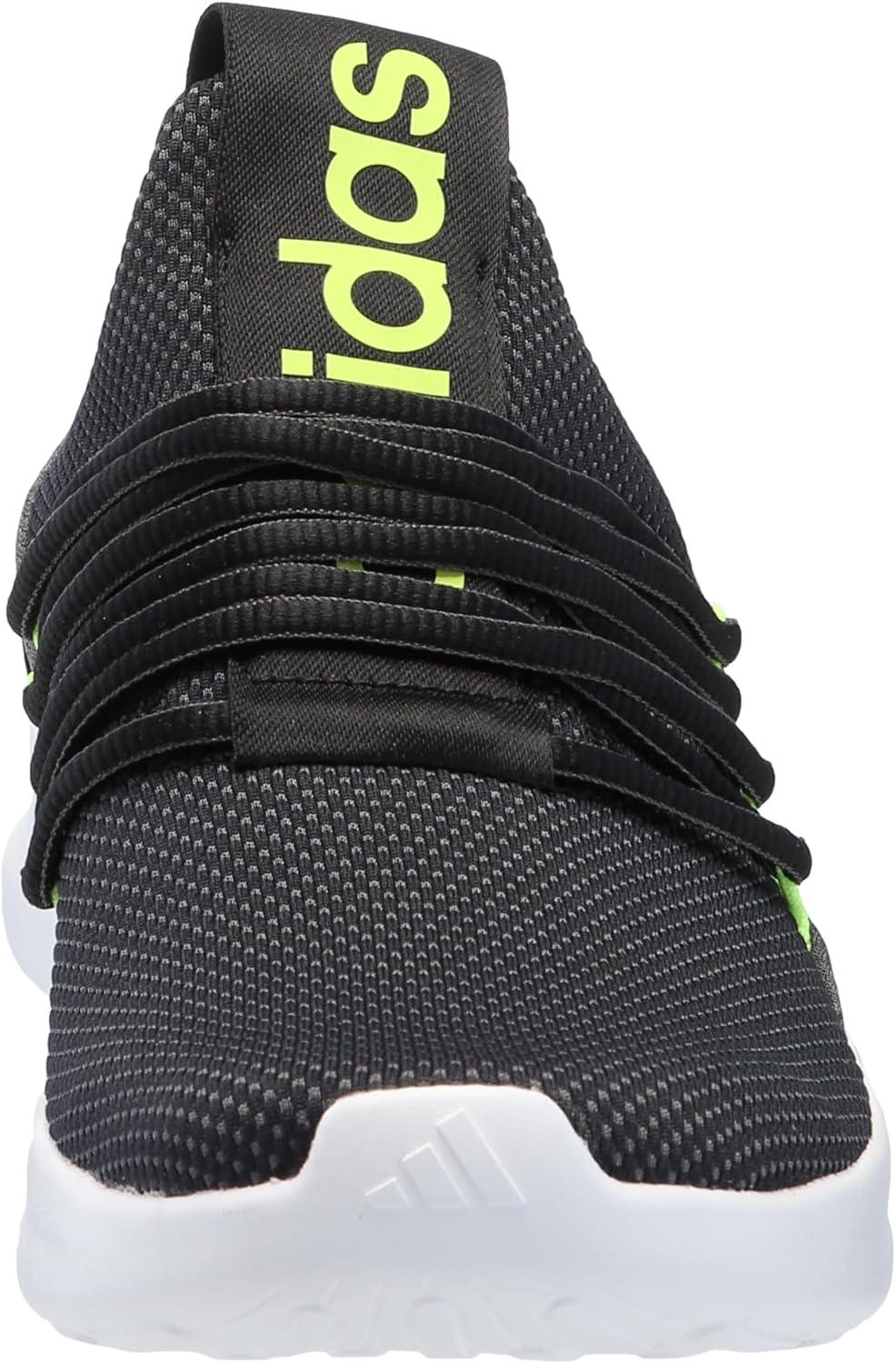 image:imageadidas Mens Lite Racer Adapt 70 Wide Slip On Sneakers Shoes Casual BlackBlackGreyLucid Lemon