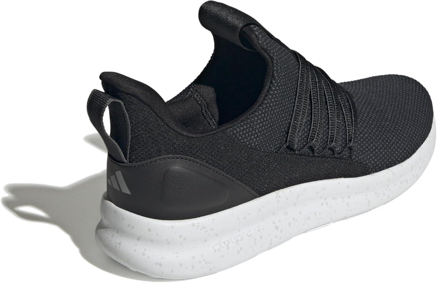 image:imageadidas Mens Lite Racer Adapt 70 Wide Slip On Sneakers Shoes Casual BlackBlackGreyWhite