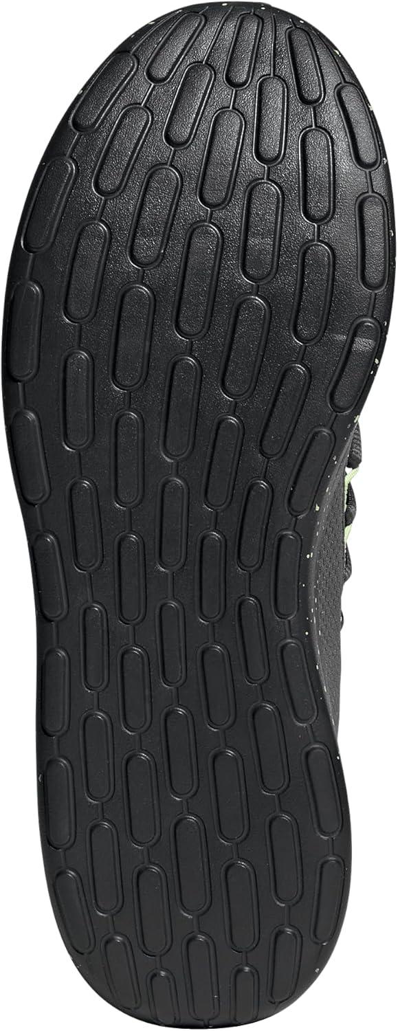 image:imageadidas Mens Lite Racer Adapt 70 Wide Slip On Sneakers Shoes Casual BlackCharcoalPulse LimeCarbon