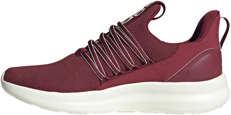 image:imageadidas Mens Lite Racer Adapt 70 Wide Slip On Sneakers Shoes Casual BlackCollegiate BurgundyShadow RedOff White