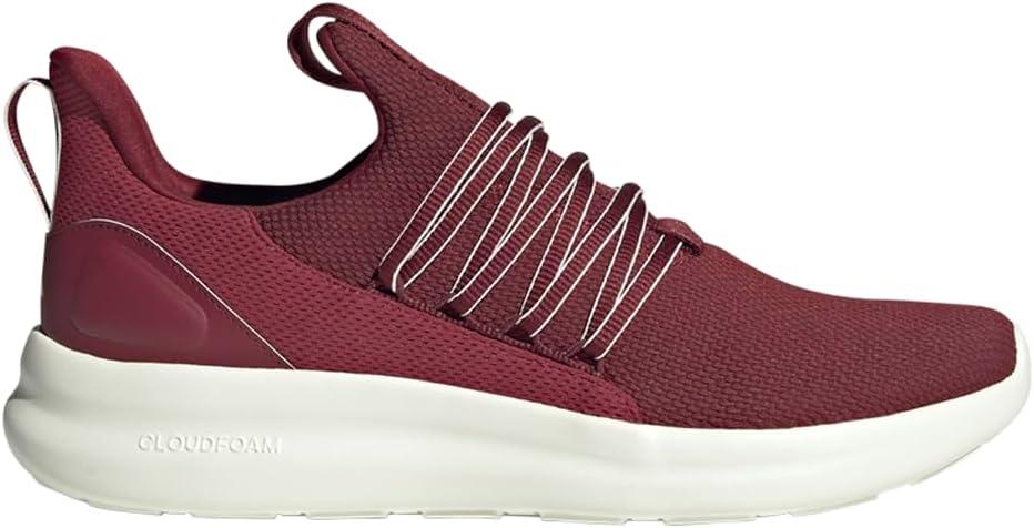 image:imageadidas Mens Lite Racer Adapt 70 Wide Slip On Sneakers Shoes Casual BlackCollegiate BurgundyShadow RedOff White