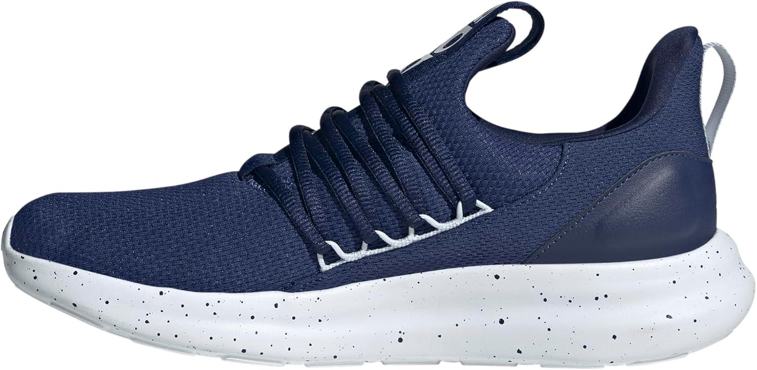 image:imageadidas Mens Lite Racer Adapt 70 Wide Slip On Sneakers Shoes Casual BlackDark BlueHalo BlueWhite