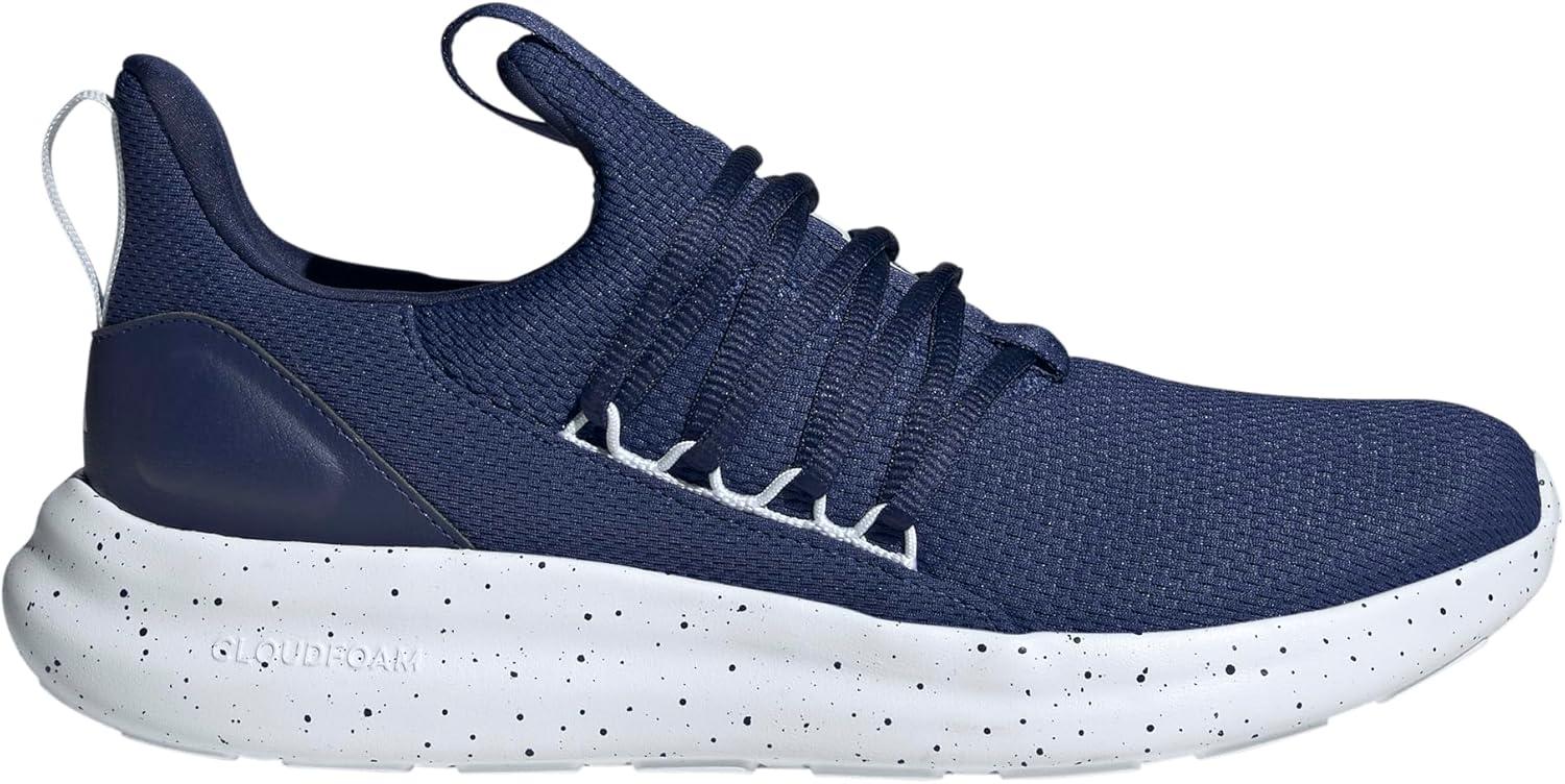 image:imageadidas Mens Lite Racer Adapt 70 Wide Slip On Sneakers Shoes Casual BlackDark BlueHalo BlueWhite
