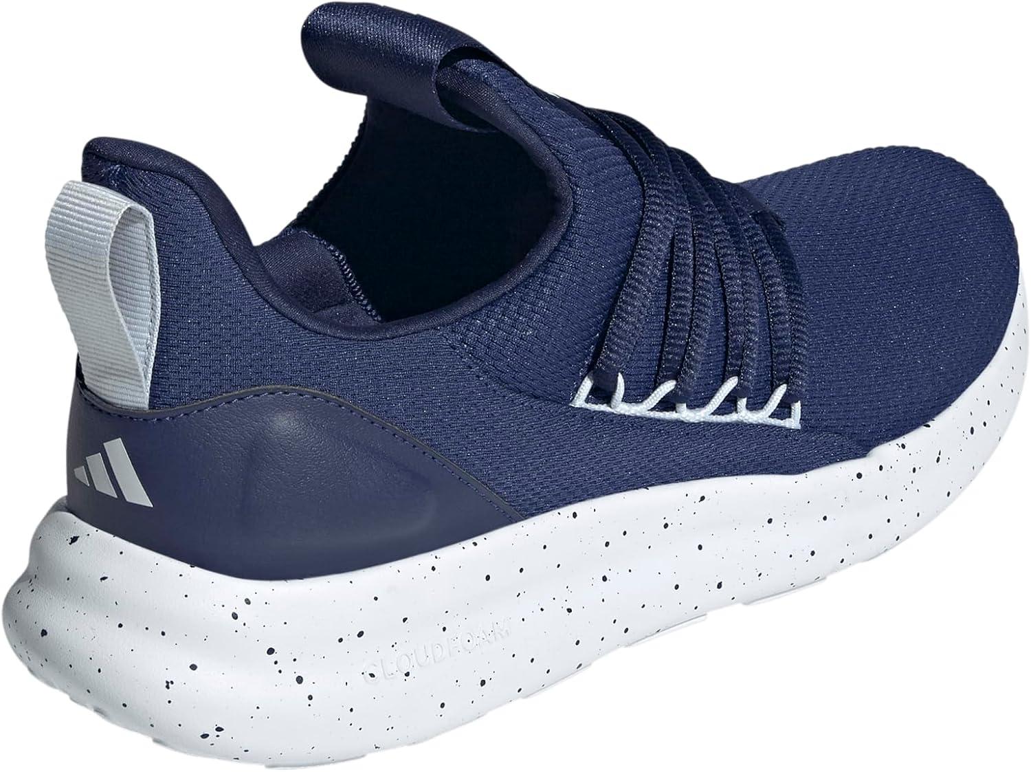 image:imageadidas Mens Lite Racer Adapt 70 Wide Slip On Sneakers Shoes Casual BlackDark BlueHalo BlueWhite