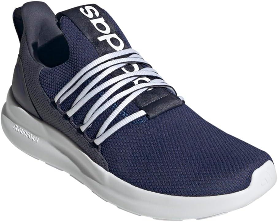 image:imageadidas Mens Lite Racer Adapt 70 Wide Slip On Sneakers Shoes Casual BlackDark BlueShadow NavyWhite