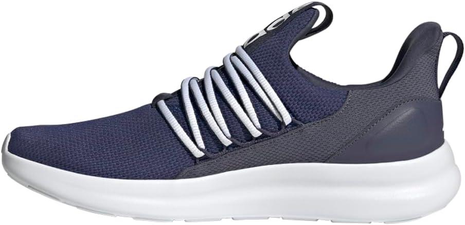 image:imageadidas Mens Lite Racer Adapt 70 Wide Slip On Sneakers Shoes Casual BlackDark BlueShadow NavyWhite