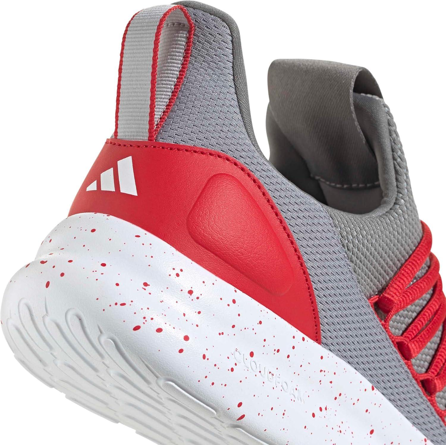 image:imageadidas Mens Lite Racer Adapt 70 Wide Slip On Sneakers Shoes Casual BlackGreyBetter ScarletWhite