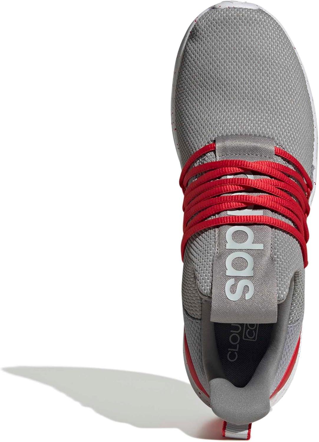 image:imageadidas Mens Lite Racer Adapt 70 Wide Slip On Sneakers Shoes Casual BlackGreyBetter ScarletWhite