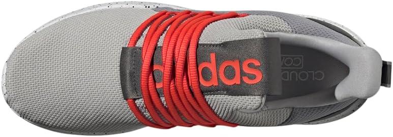 image:imageadidas Mens Lite Racer Adapt 70 Wide Slip On Sneakers Shoes Casual BlackGreyBright RedGrey