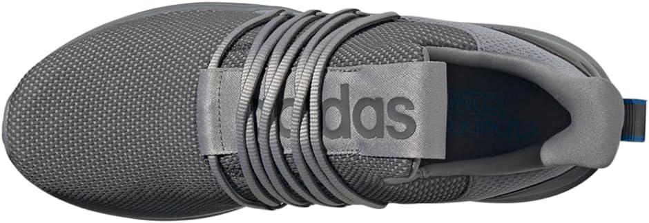 image:imageadidas Mens Lite Racer Adapt 70 Wide Slip On Sneakers Shoes Casual BlackGreyGreyBright Royal