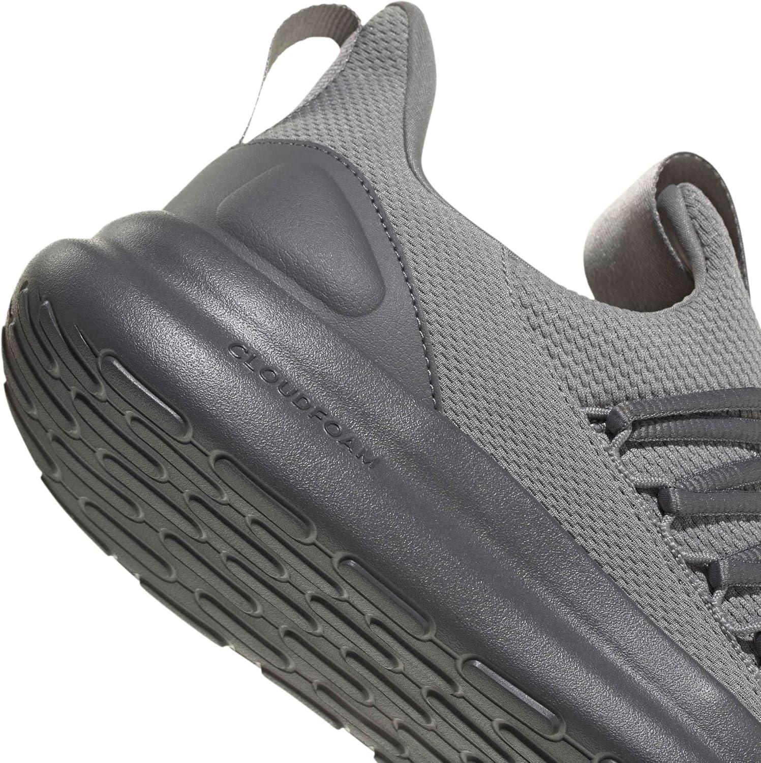 image:imageadidas Mens Lite Racer Adapt 70 Wide Slip On Sneakers Shoes Casual BlackGreyGreyGrey