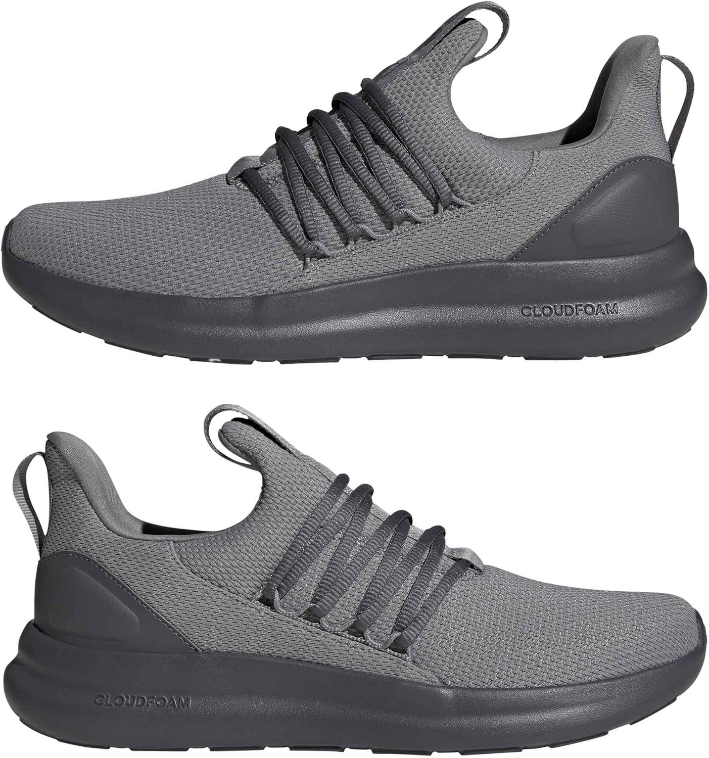 image:imageadidas Mens Lite Racer Adapt 70 Wide Slip On Sneakers Shoes Casual BlackGreyGreyGrey
