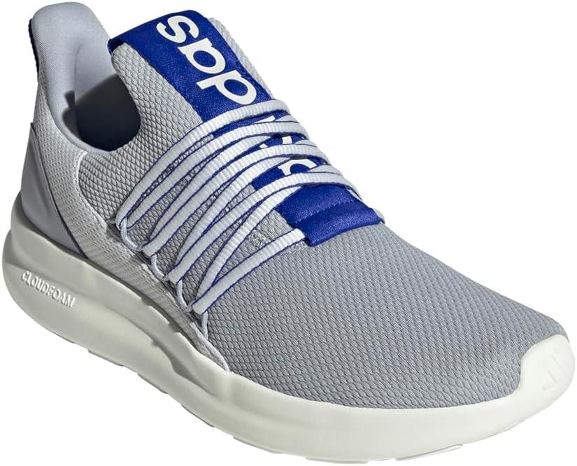 image:imageadidas Mens Lite Racer Adapt 70 Wide Slip On Sneakers Shoes Casual BlackGreyLucid BlueGrey