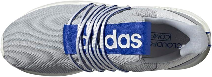 image:imageadidas Mens Lite Racer Adapt 70 Wide Slip On Sneakers Shoes Casual BlackGreyLucid BlueGrey