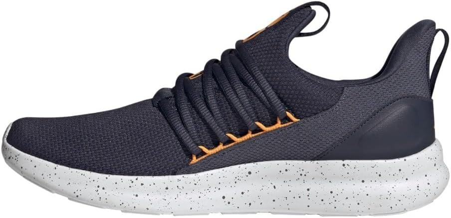 image:imageadidas Mens Lite Racer Adapt 70 Wide Slip On Sneakers Shoes Casual BlackInkShadow NavyCrew Orange