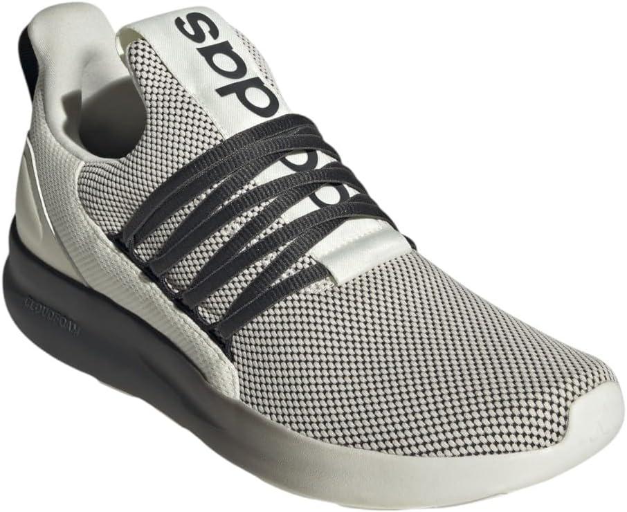 image:imageadidas Mens Lite Racer Adapt 70 Wide Slip On Sneakers Shoes Casual BlackOff WhiteCarbonGrey