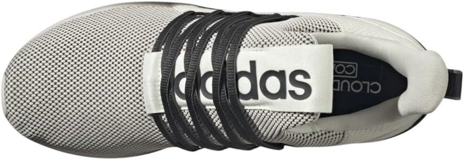 image:imageadidas Mens Lite Racer Adapt 70 Wide Slip On Sneakers Shoes Casual BlackOff WhiteCarbonGrey