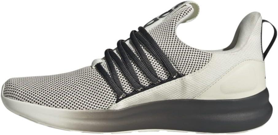 image:imageadidas Mens Lite Racer Adapt 70 Wide Slip On Sneakers Shoes Casual BlackOff WhiteCarbonGrey
