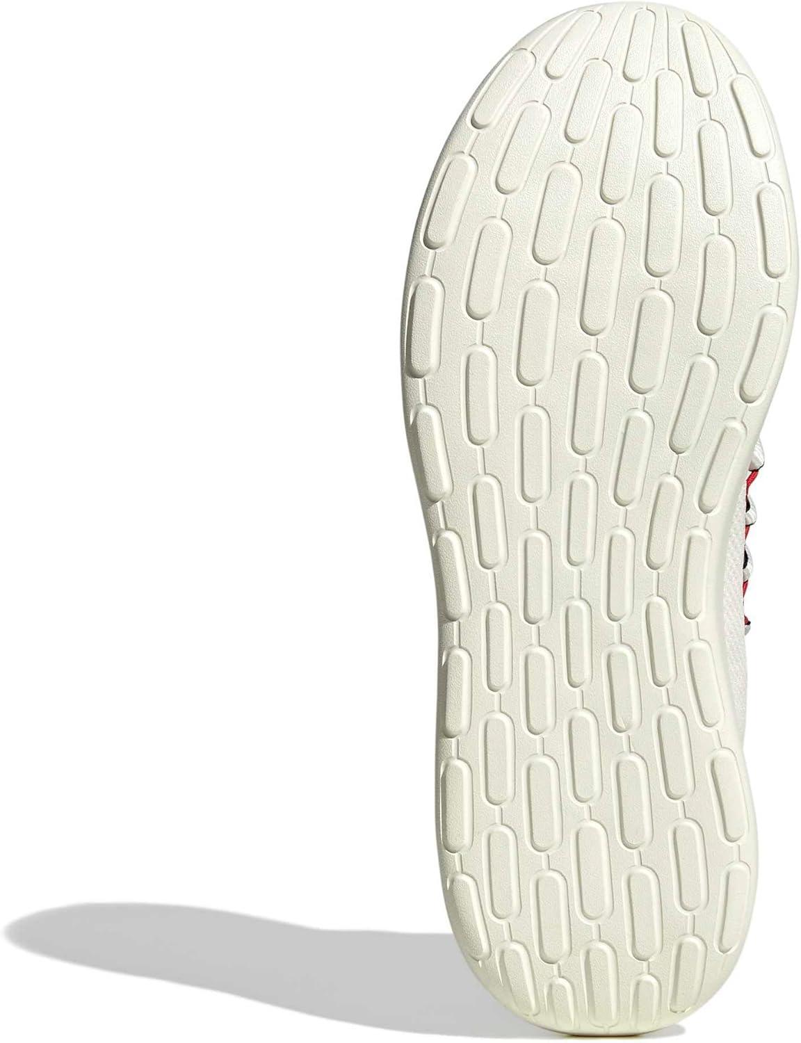 image:imageadidas Mens Lite Racer Adapt 70 Wide Slip On Sneakers Shoes Casual BlackOff WhiteOff WhiteBetter Scarlet