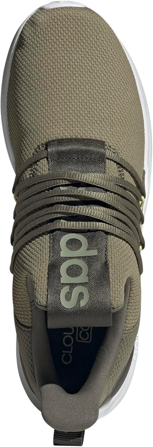 image:imageadidas Mens Lite Racer Adapt 70 Wide Slip On Sneakers Shoes Casual BlackOlive StrataNight CargoPulse Lime