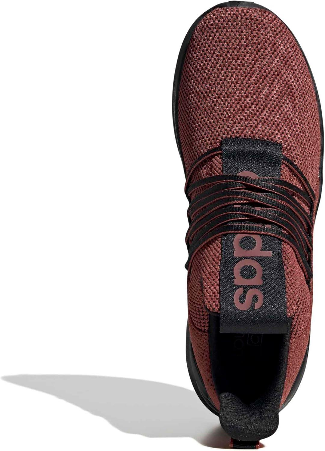 image:imageadidas Mens Lite Racer Adapt 70 Wide Slip On Sneakers Shoes Casual BlackPreloved RubyBlackGrey