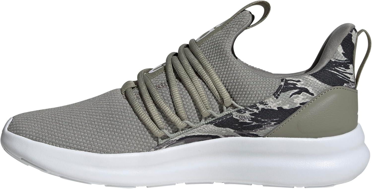 image:imageadidas Mens Lite Racer Adapt 70 Wide Slip On Sneakers Shoes Casual BlackSilver PebbleSilver PebbleSilver Pebble