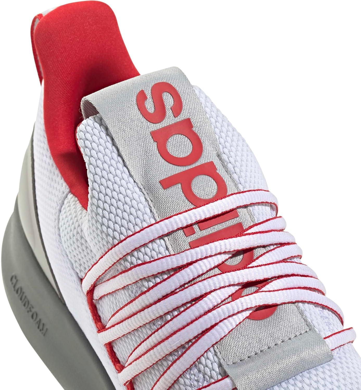 image:imageadidas Mens Lite Racer Adapt 70 Wide Slip On Sneakers Shoes Casual BlackWhiteBetter ScarletGrey