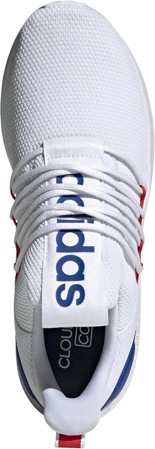 image:imageadidas Mens Lite Racer Adapt 70 Wide Slip On Sneakers Shoes Casual BlackWhiteBetter ScarletLucid Blue