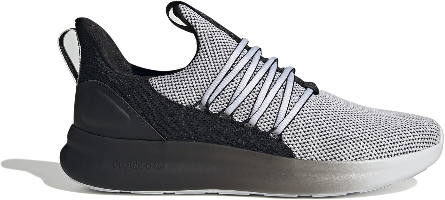 image:imageadidas Mens Lite Racer Adapt 70 Wide Slip On Sneakers Shoes Casual BlackWhiteBlackWhite