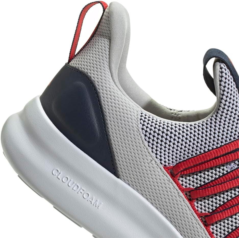 image:imageadidas Mens Lite Racer Adapt 70 Wide Slip On Sneakers Shoes Casual BlackWhiteInkGrey
