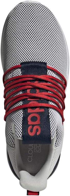 image:imageadidas Mens Lite Racer Adapt 70 Wide Slip On Sneakers Shoes Casual BlackWhiteInkGrey