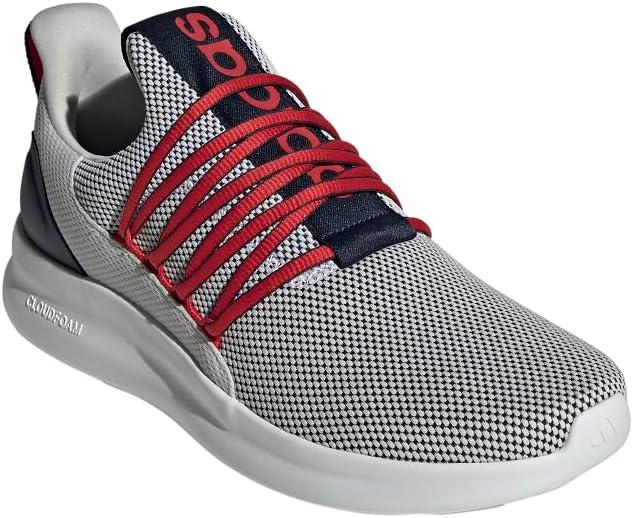 image:imageadidas Mens Lite Racer Adapt 70 Wide Slip On Sneakers Shoes Casual BlackWhiteInkGrey