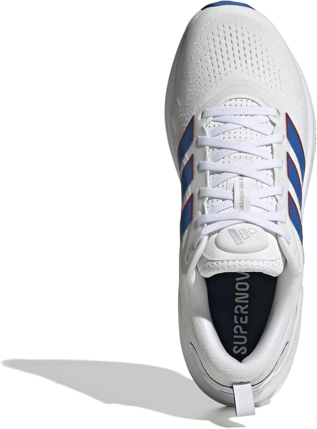 image:imageadidas Mens Supernova Ease 2 Running Sneakers Shoes Blue WhiteWhiteBright RoyalPure Ruby