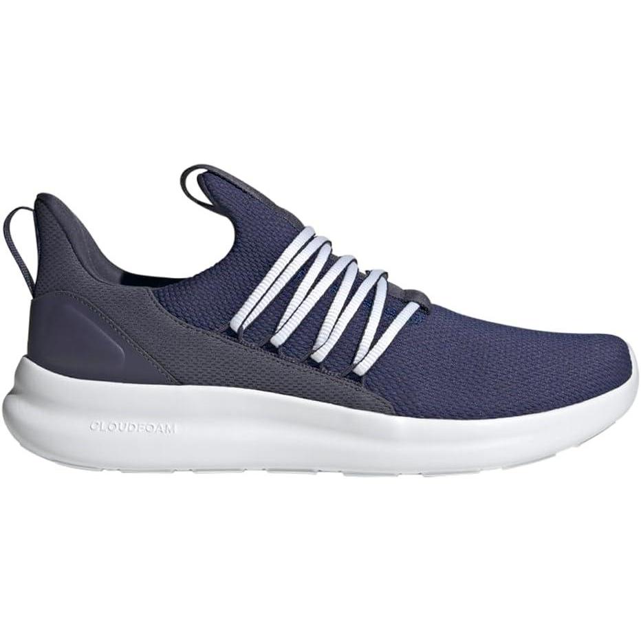 image:imageadidas Mens Lite Racer Adapt 70 Wide Slip On Sneakers Shoes Casual BlackDark BlueShadow NavyWhite