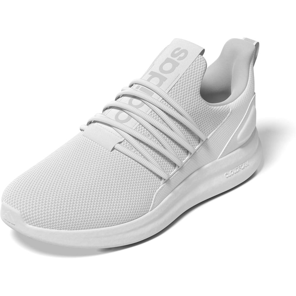 image:imageadidas Mens Lite Racer Adapt 70 Wide Slip On Sneakers Shoes Casual BlackWhiteGreyWhite