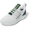 White/Collegiate Green/Pulse Lime