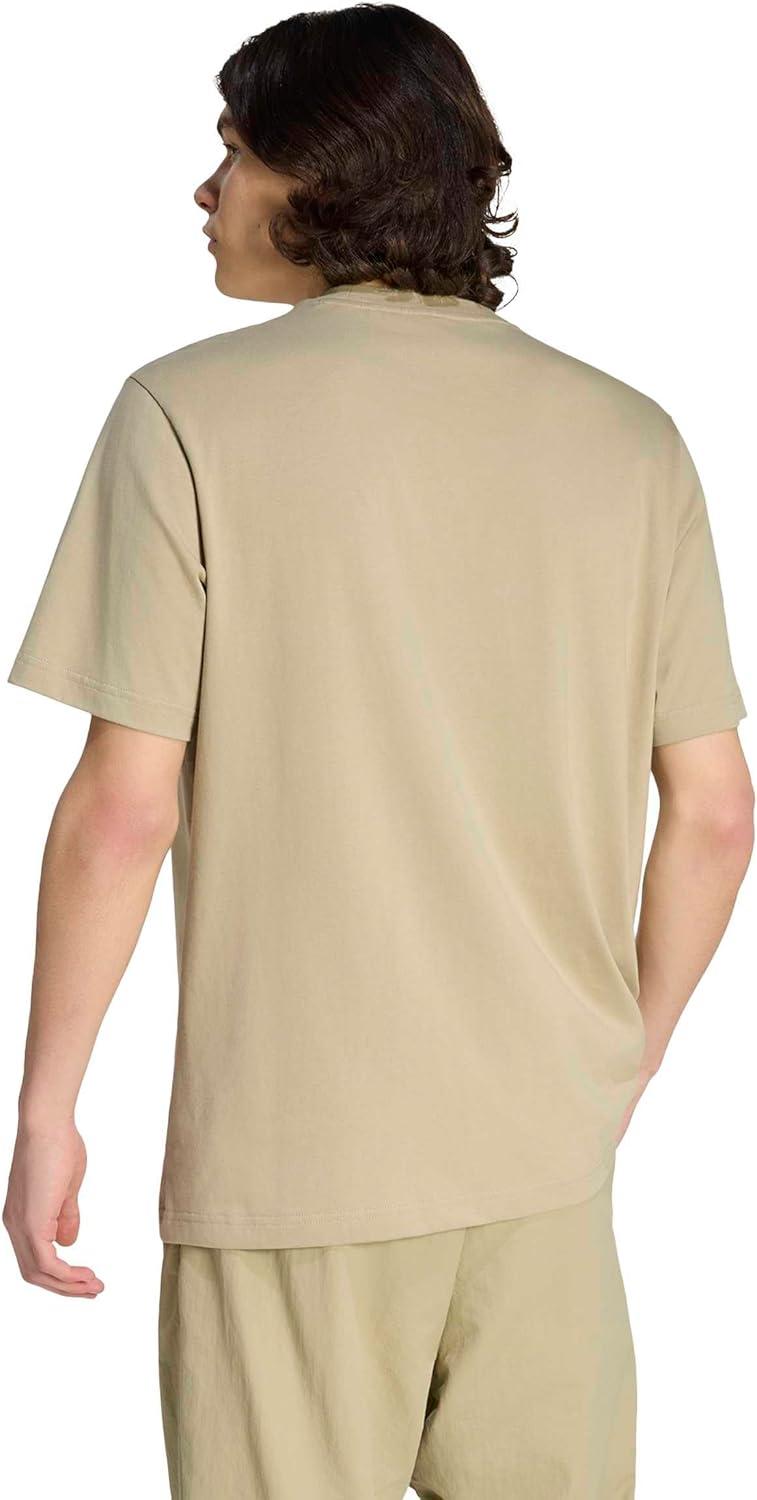 image:imageAdidas Mens Essentials Linear Single Jersey TShirtWonder CargoBlack