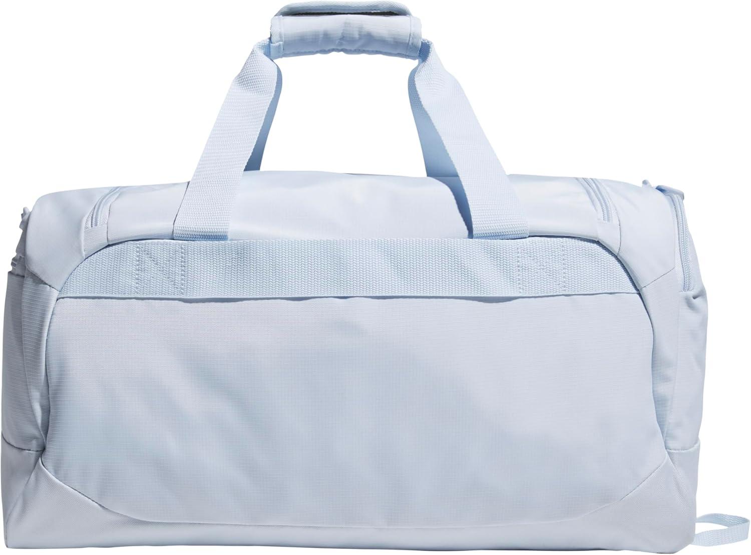 image:imageadidas Defender 5 Duffel Bag Premium Duffle for Sports Gym amp TravelCrystal Sky BlueWonder Blue