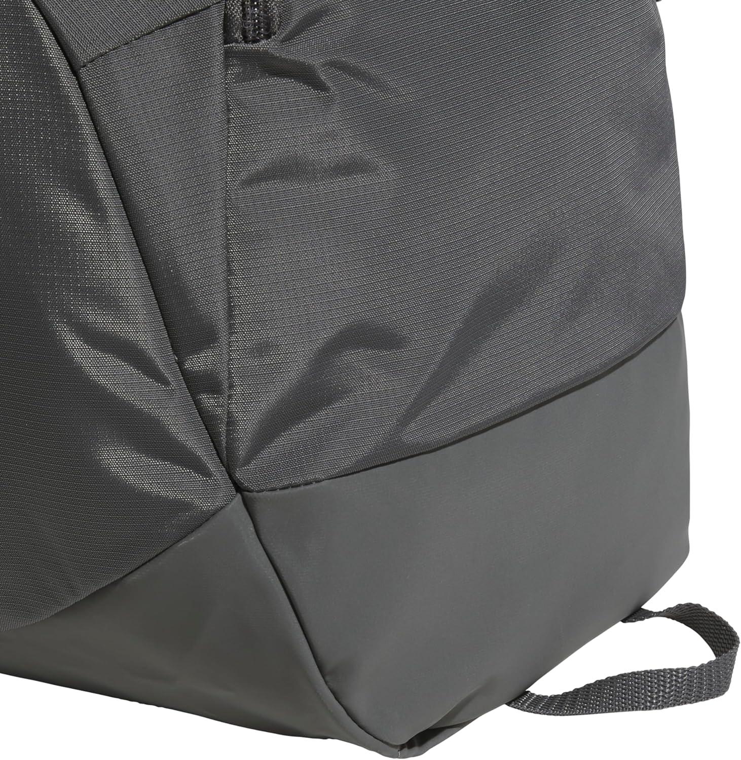 image:imageadidas Defender 5 Duffel Bag Premium Duffle for Sports Gym amp TravelGrey SixPure Orange