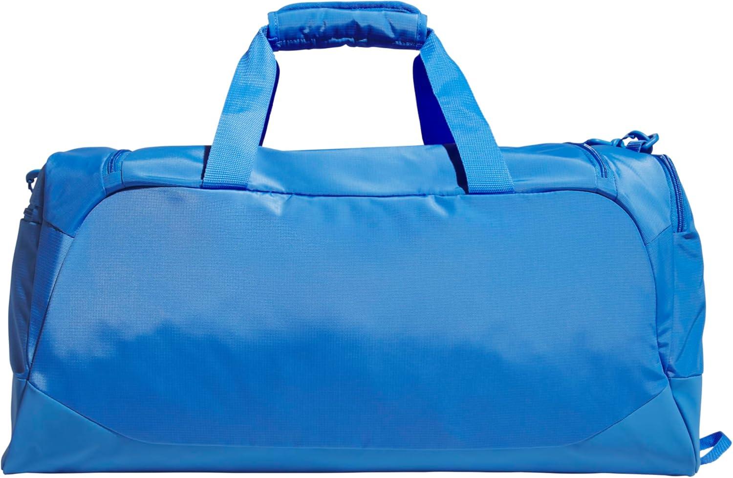 image:imageadidas Defender 5 Duffel Bag Premium Duffle for Sports Gym amp TravelRay BlueWhite