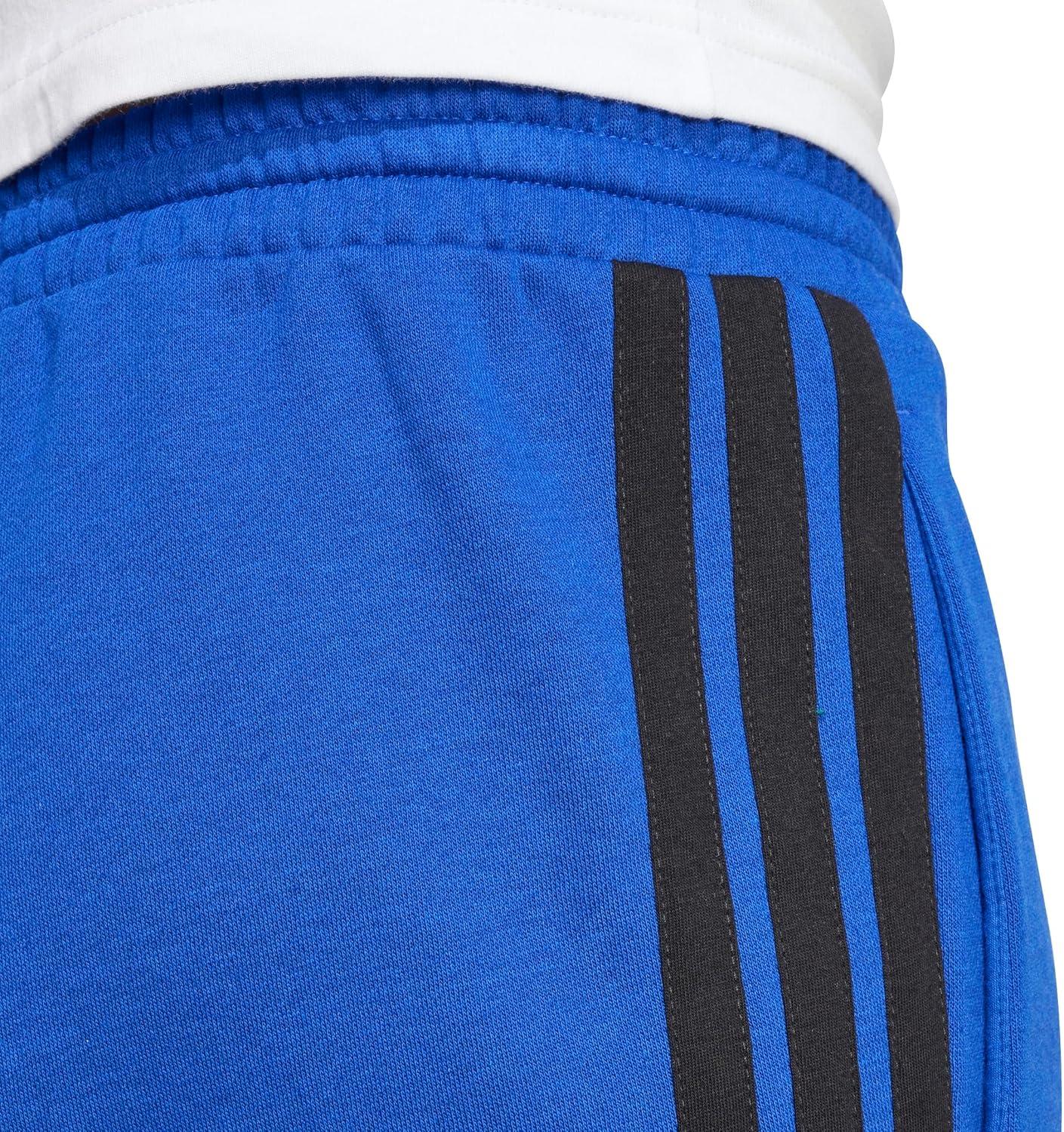 image:imageadidas Mens Essentials 3Stripes Fleece 9inch ShortsTeam Royal BlueBlack