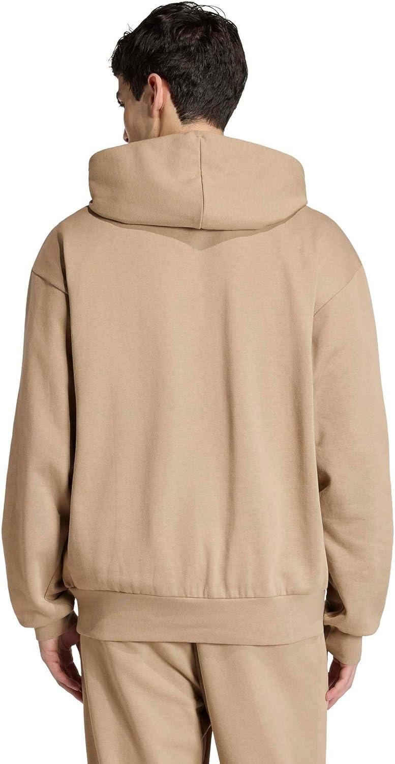 image:imageadidas Mens Essentials Feelcozy Fleece HoodieWonder CargoBlack