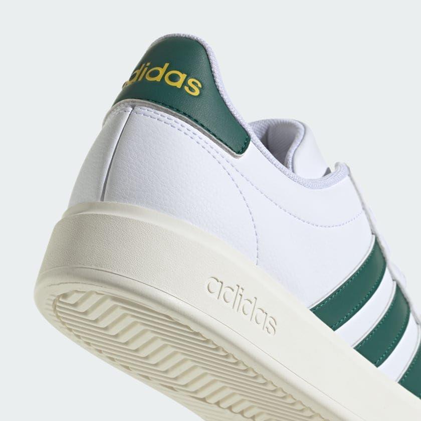 image:imageadidas Mens Grand Court 20 ShoeCloud WhiteCollegiate GreenUtility