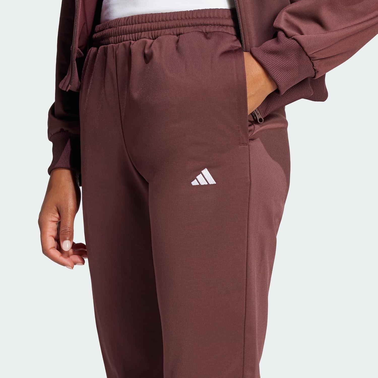 image:imageadidas Womens Essentials Feelcozy Track SuitAurora Ruby