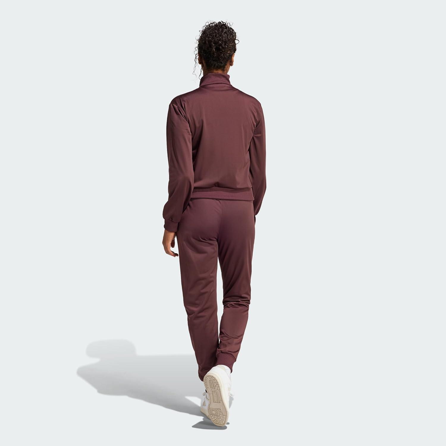 image:imageadidas Womens Essentials Feelcozy Track SuitAurora Ruby