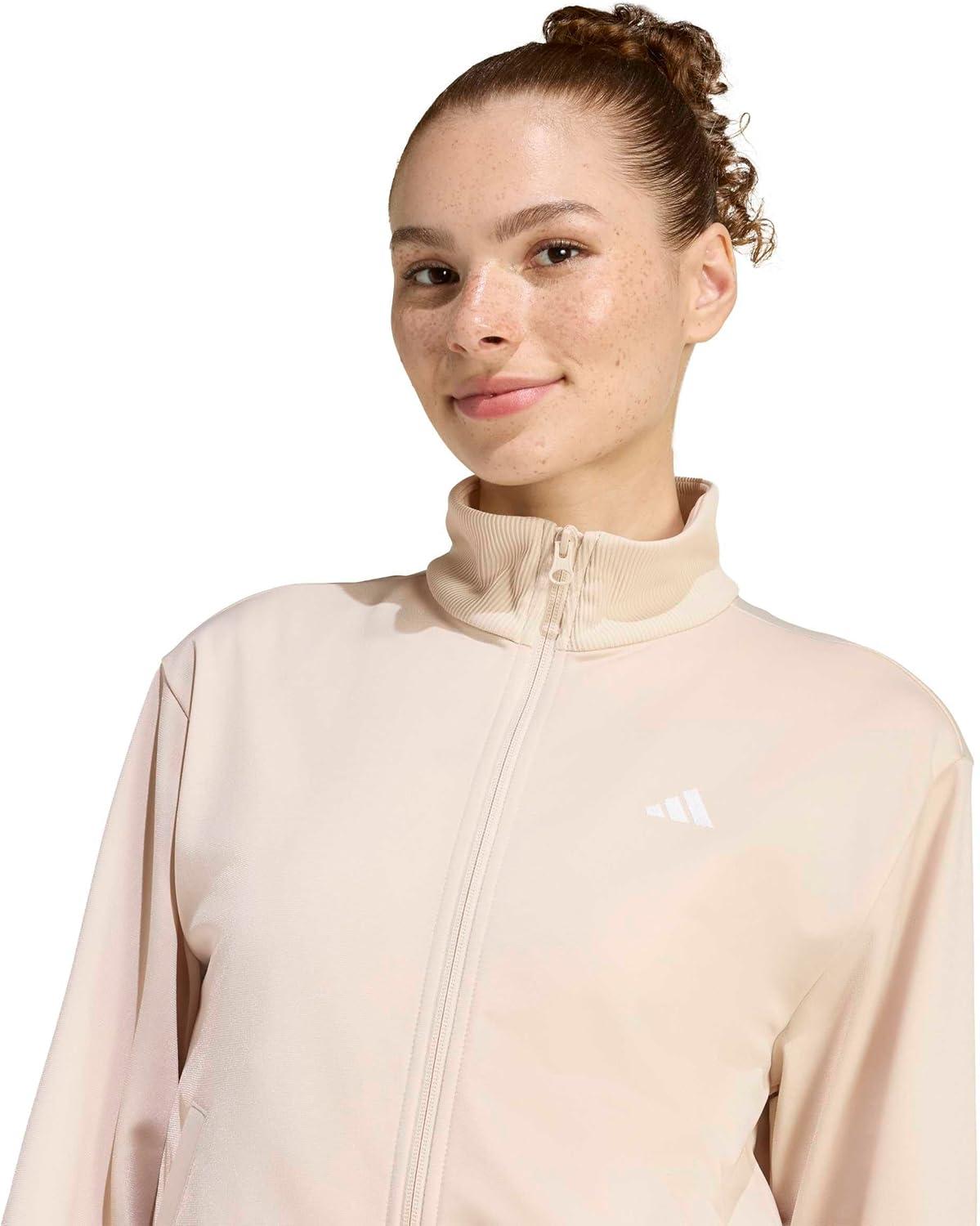 image:imageadidas Womens Essentials Feelcozy Track SuitCrystal Linen
